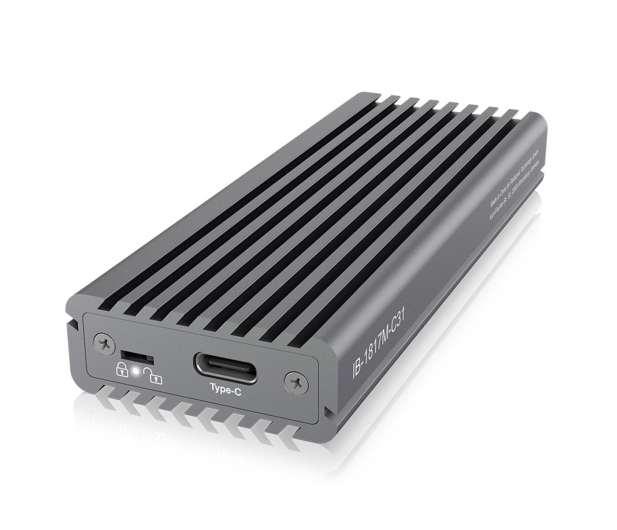 ICY BOX M.2 NVMe USB 3.1 Gen 2 Typ-C (do 10 Gbps) IB-1817M-C31 - 499605 - zdjęcie